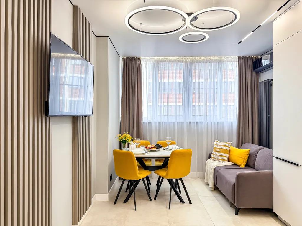 Дизайнерская квартира Лимонад