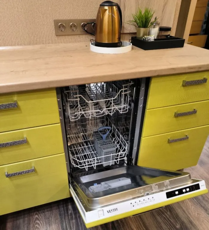 Квартира зелёного цвета