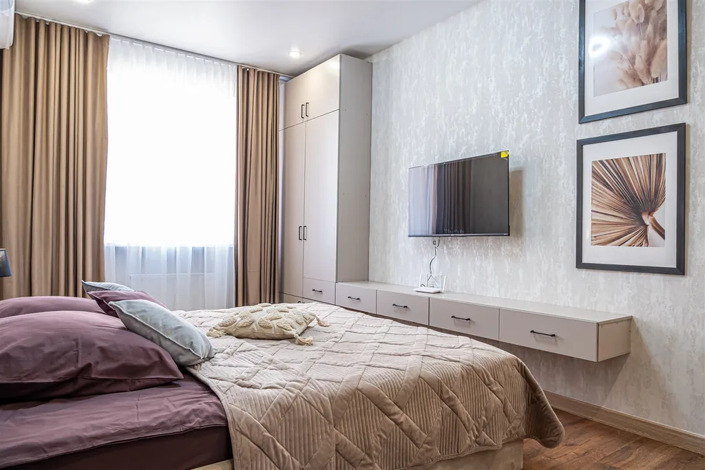 Красивая квартира с современным дизайном в ЖК Шоколад