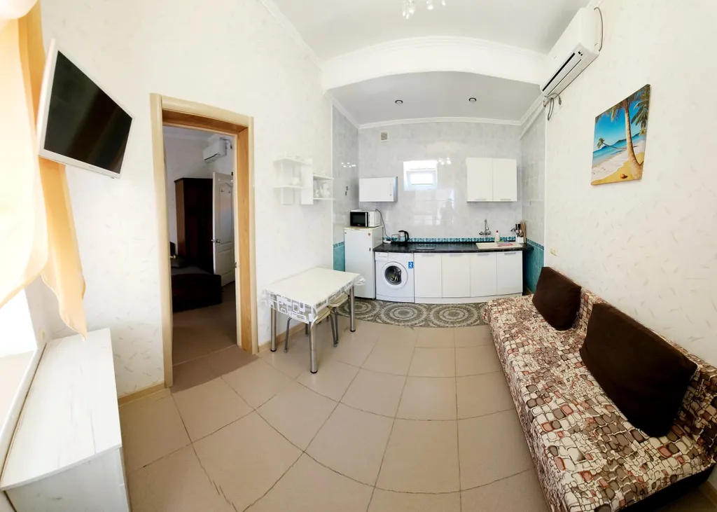 Семейный двухкомнатный номер с кухней