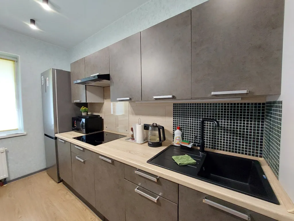 Однокомнатная квартира гостиничного типа, чек qr