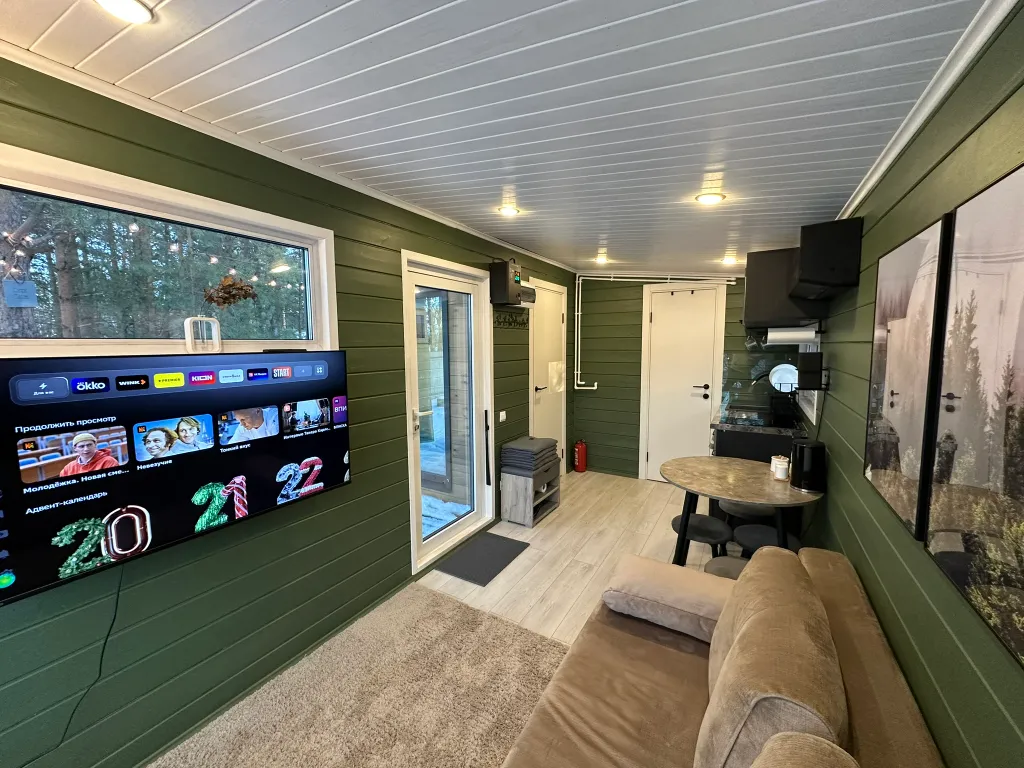 Дом Скандинавия Лес