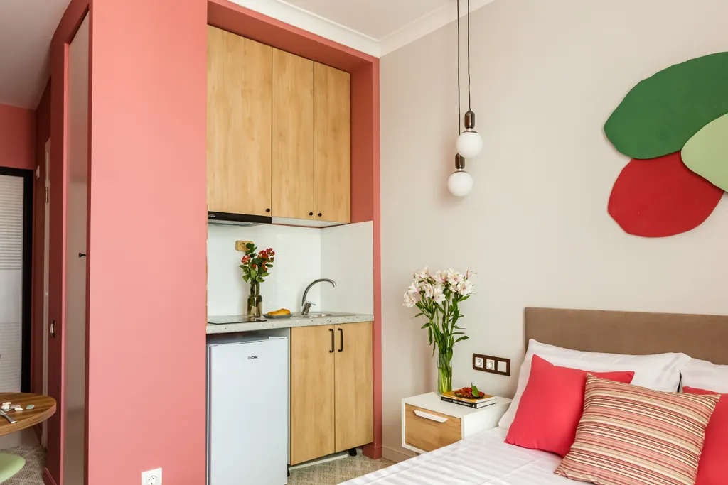 Апартаменты Кварт-Отель студия Брусника