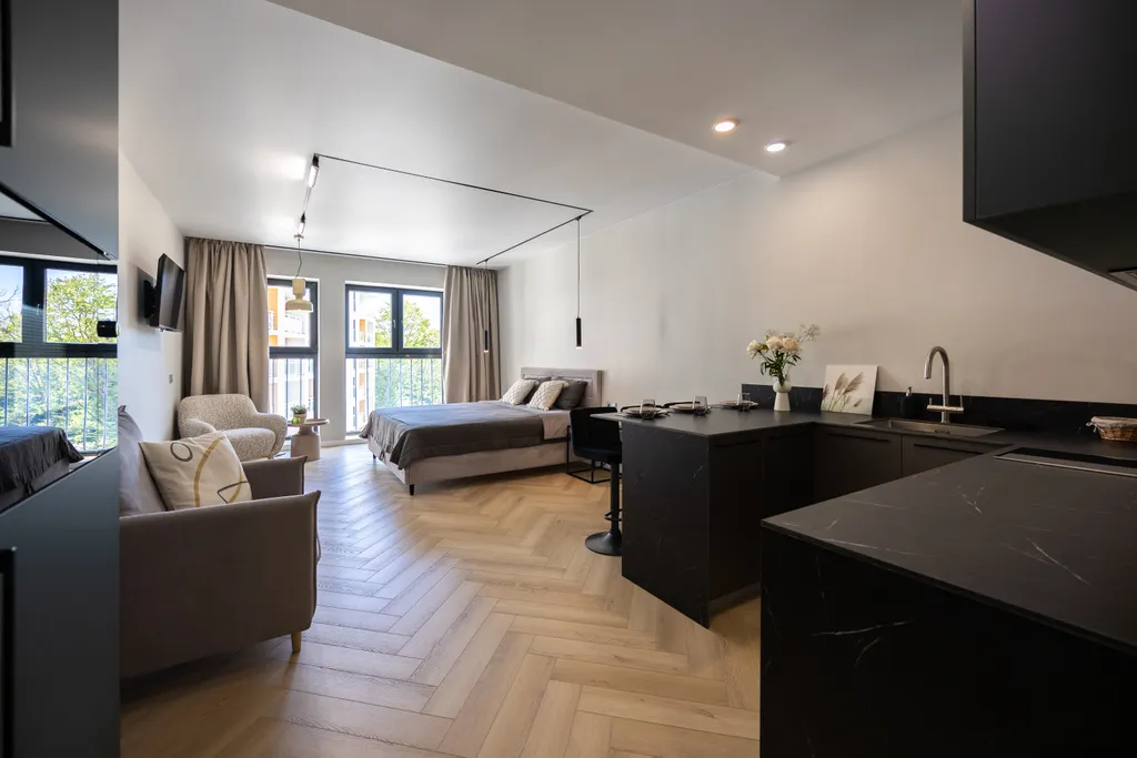 Квартира Квартира Уютная студия — Светлогорск