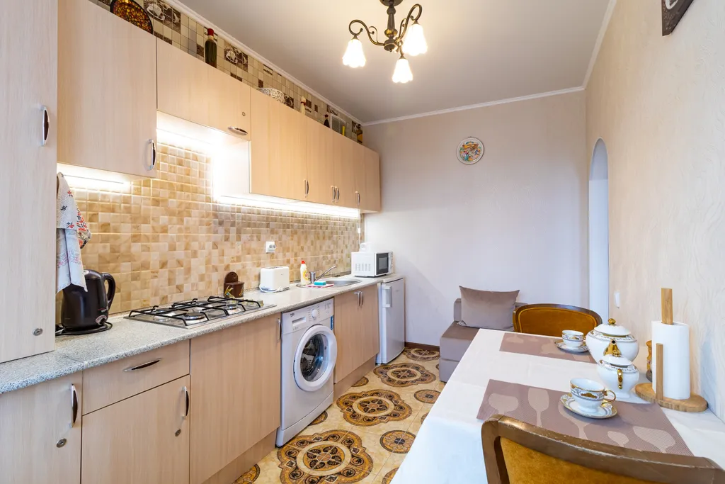 Солнечная квартира с видом на лес