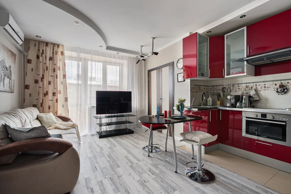 Квартира MaxRealty24 Квартира евродвушка недалеко от станции метро Университет — Москва