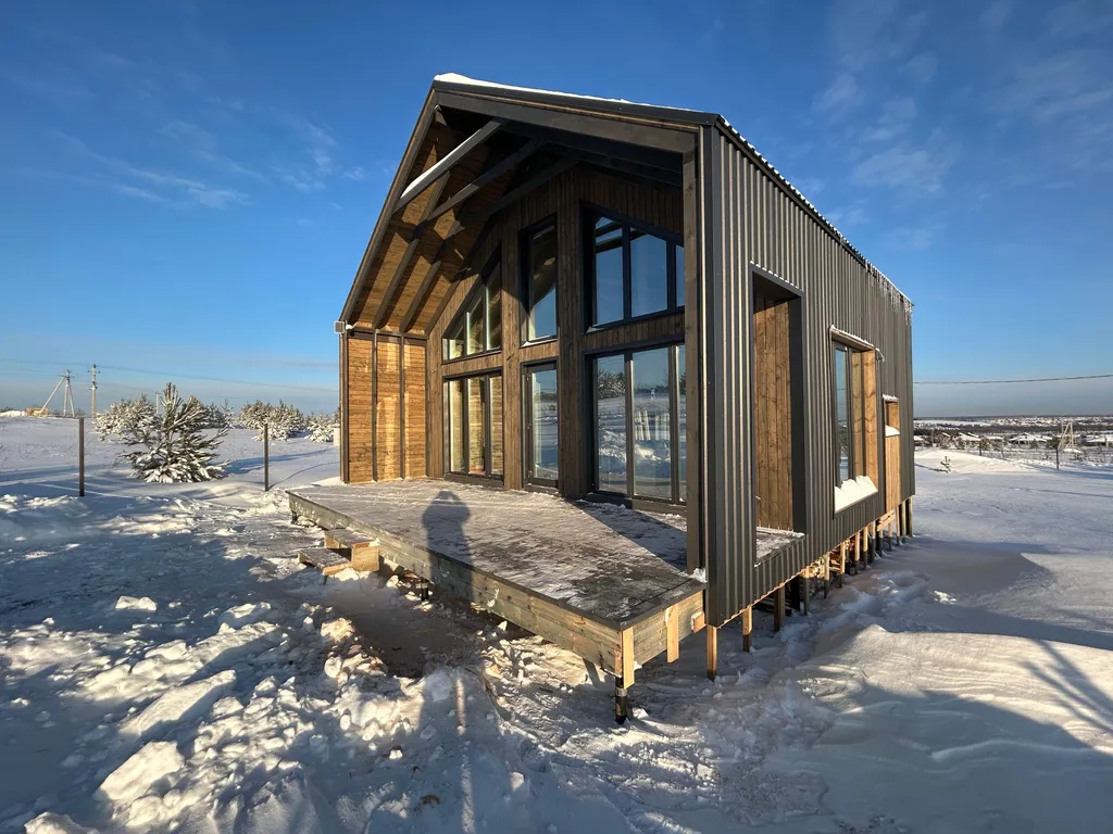 Уютно Ижевск. Барн-Хаус возле горнолыжного курорта Чекерил