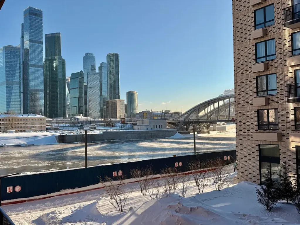 Квартира Квартира Студия люкс с видом реку и Москва-сити — Москва