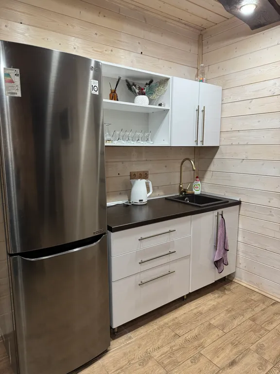 Уютный домик с банькой в лесу