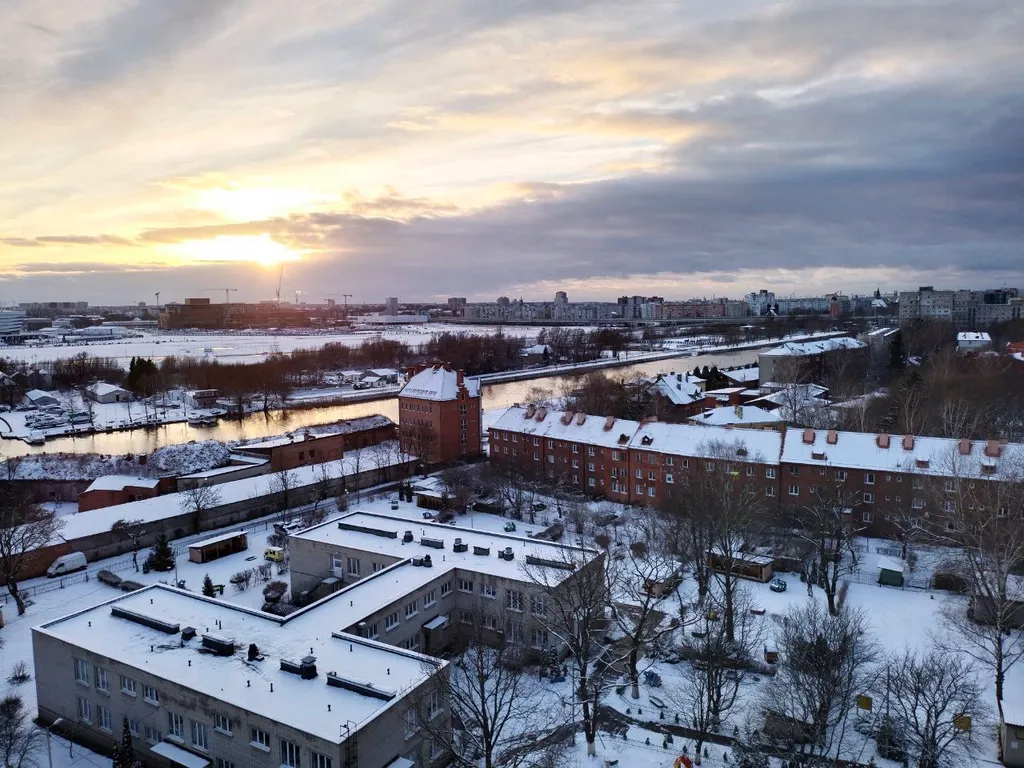 Квартира Квартира в историческом районе с панорамным видом на стадион, реку — Калининград