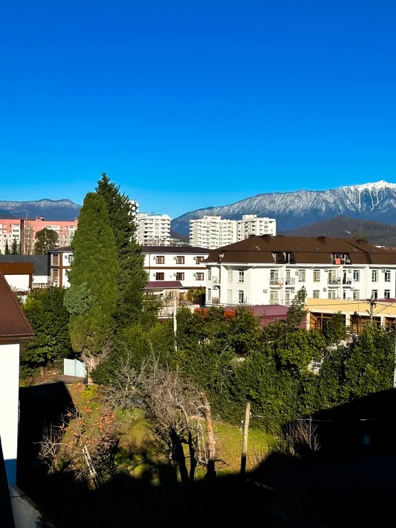 Квартира Квартира Светлая дружелюбная студия с видом на горы — Сириус