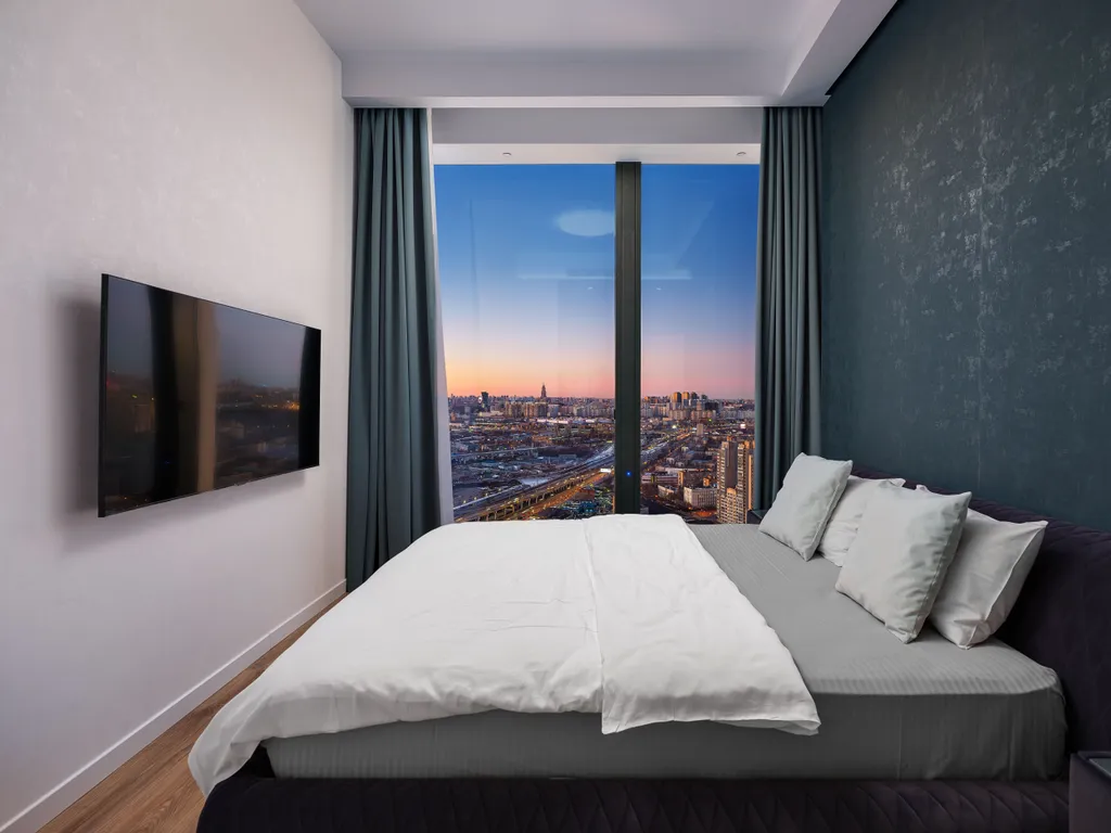 Уютный семейный апартамент в москве-сити