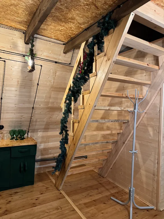 Домбай -Теберда, коттедж с видом на горы