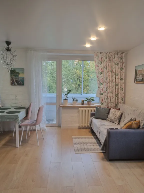 Квартира с видом на собор Святого Петра и Павла