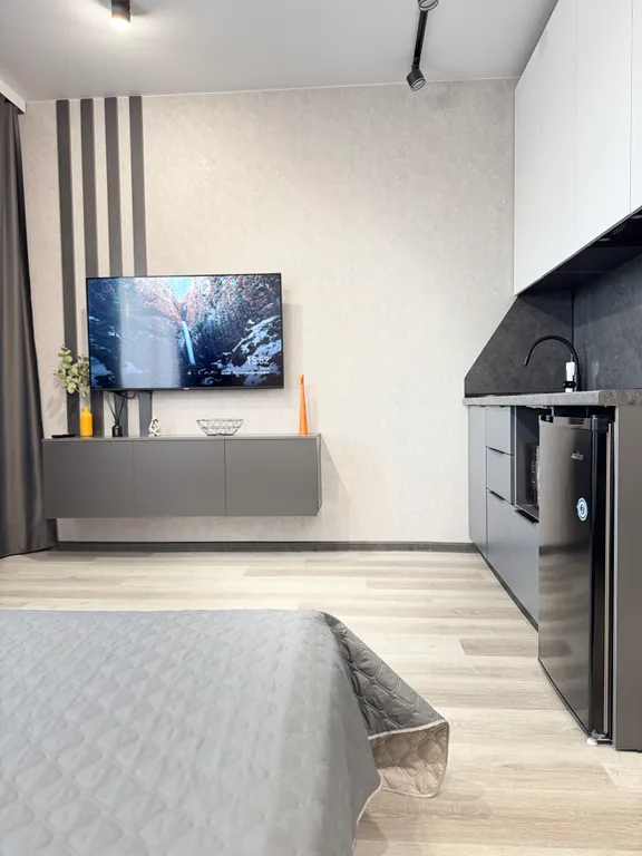 Видовая студия с современным уютом…