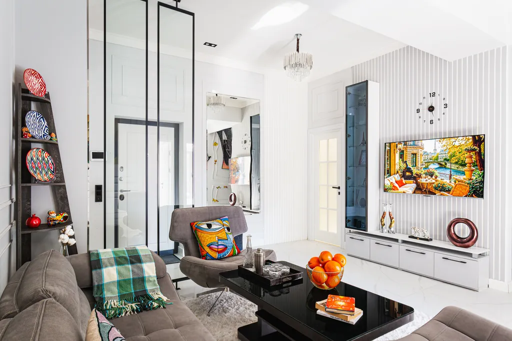 Светлая и современная квартира в центр-1