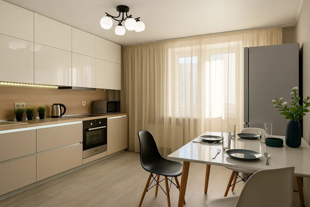 Просторная квартира в новом ЖК Сокол