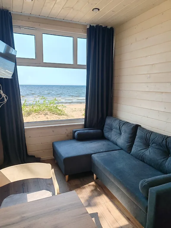 Видовой коттедж на первой береговой линии Финского залива.