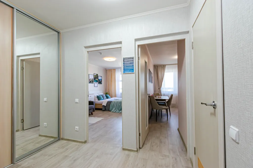 Шикарный вид 16 этажа на Каму | Цирк | УДС "Молот"