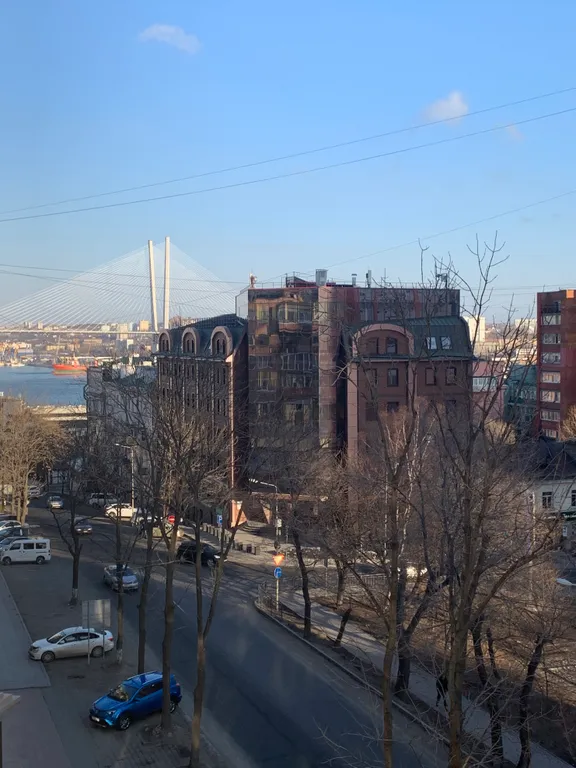 Квартира Квартира в туристическом центре города, вид на мост и море — Владивосток