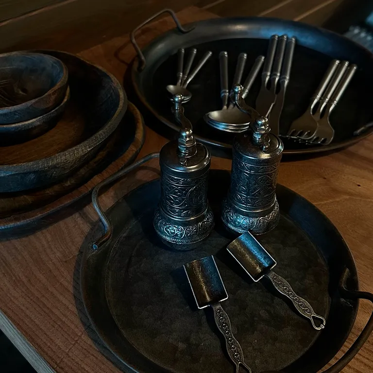 Дом с купелью и камином