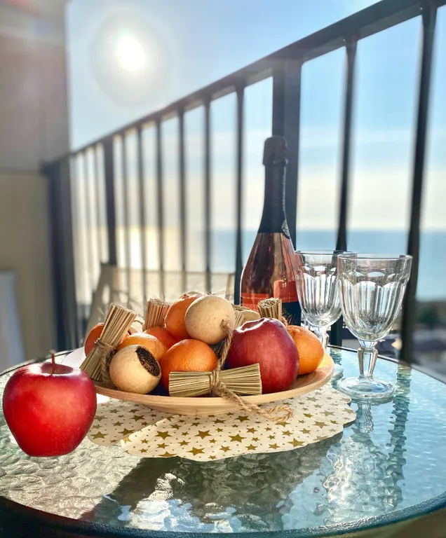 Уютная квартира с видом на море