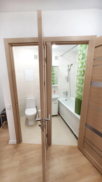 Чистая и светлая квартира с евроремонтом