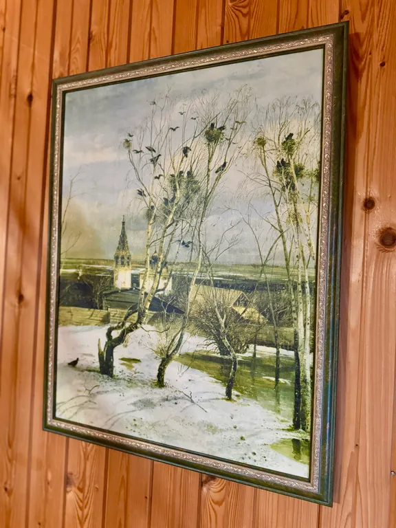 Дача художника с русской баней