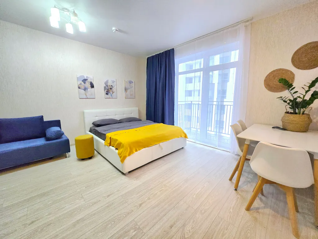 Квартира-студия с гардеробной