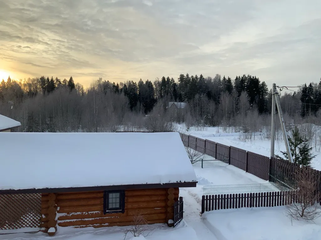 Дом-баня в деревенском стиле