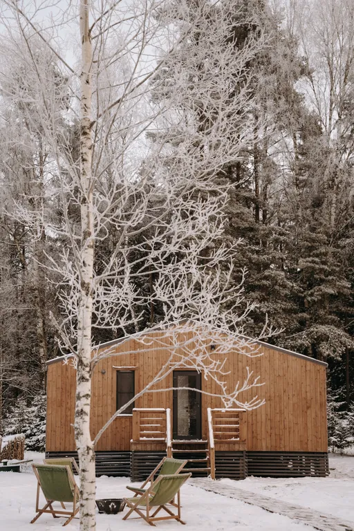 Коттедж Дом с видом на лес, сауной, 5 минут по лесной тропе до озера — Тосно