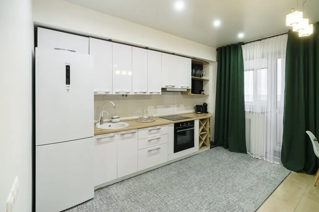 Просторные апартаменты с шикарным видом на реку Волга и город