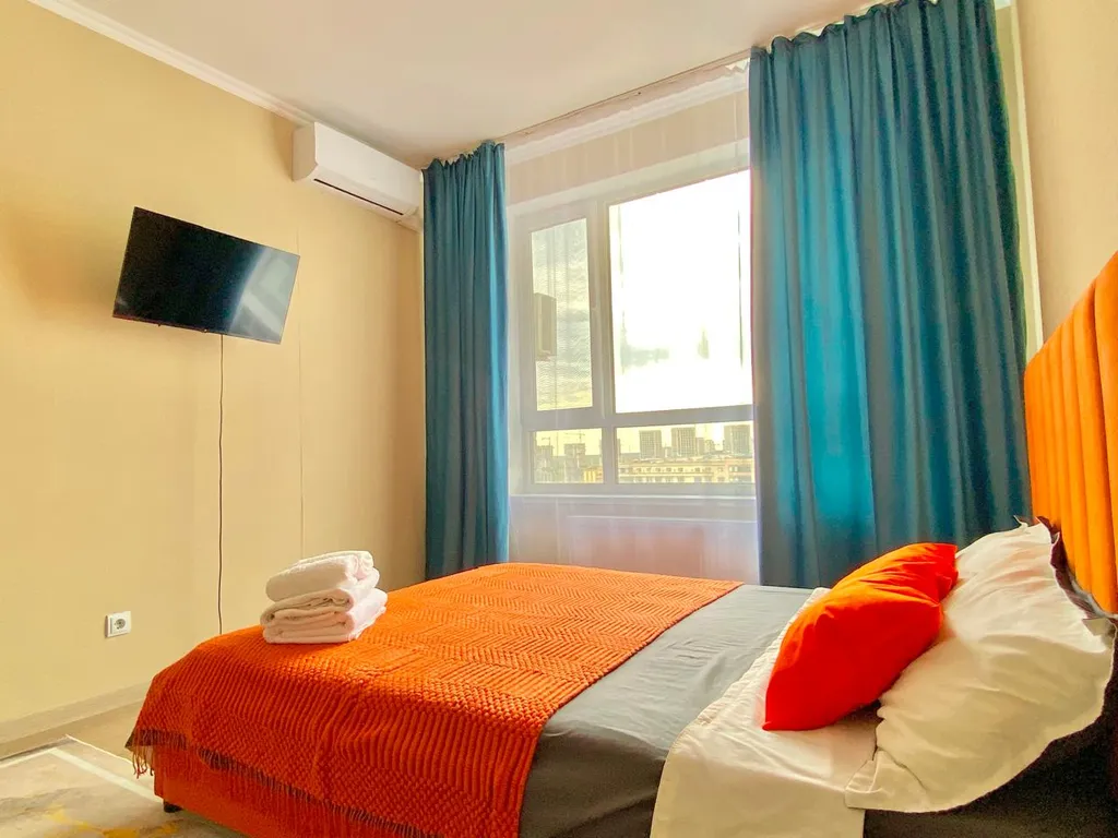 Квартира 1-комнатная с кондиционером по Турану — аренда посуточно в Астана (Нур-Султан)