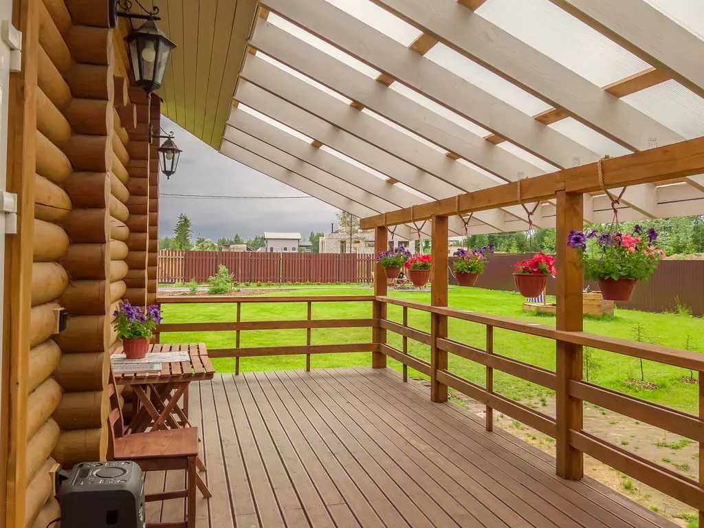 Коттедж Дом с баней и купелью — Агалатово