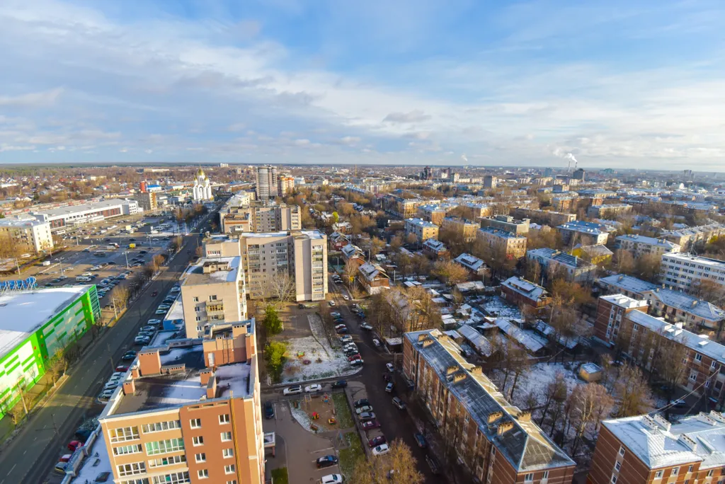 Квартира на 21 этаже с красивым видом