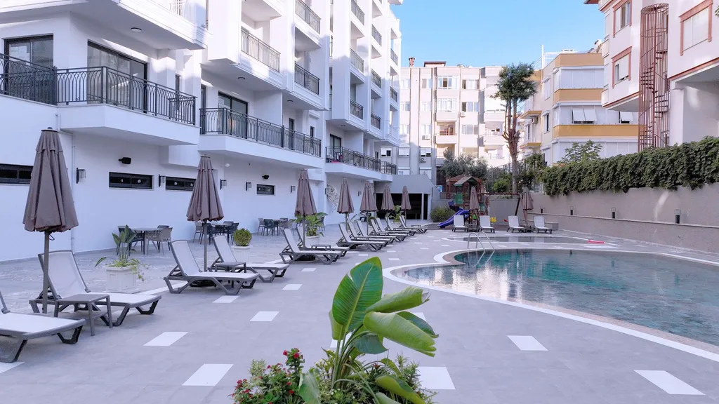 Новая квартира с одной спальней в районы пляжа Клеопатра