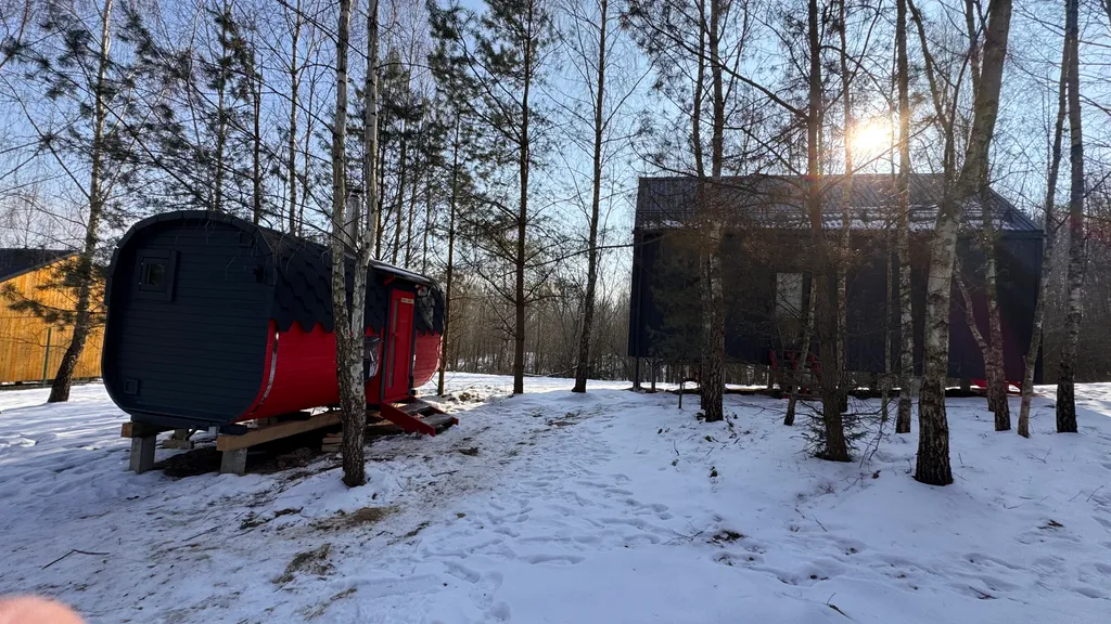 Уютный барнхаус посреди леса в 15 минутах от Минска