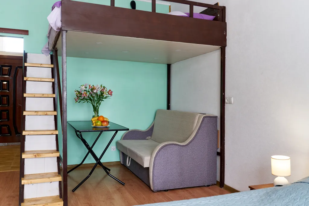 Комфортабельные 6-местные апартаменты с видом на море