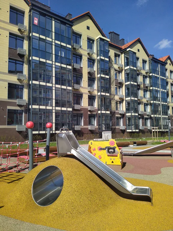 Квартира Квартира Дизайнерская Студия Апарт Аристократик, озеро Тихое 3 минуты пешком — Светлогорск