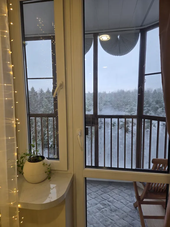 Квартира Новая квартира-студия с панорамным видом на лес — Ломоносов