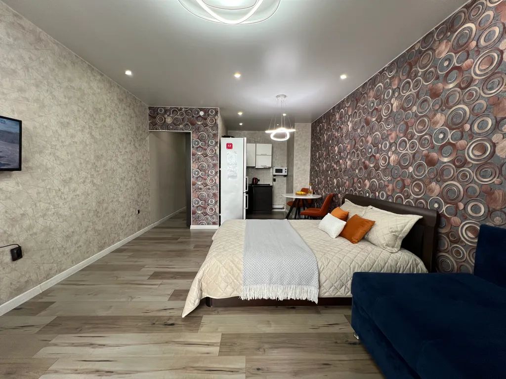 Студия в центре с видом на реку, без оплаты за финальную уборку