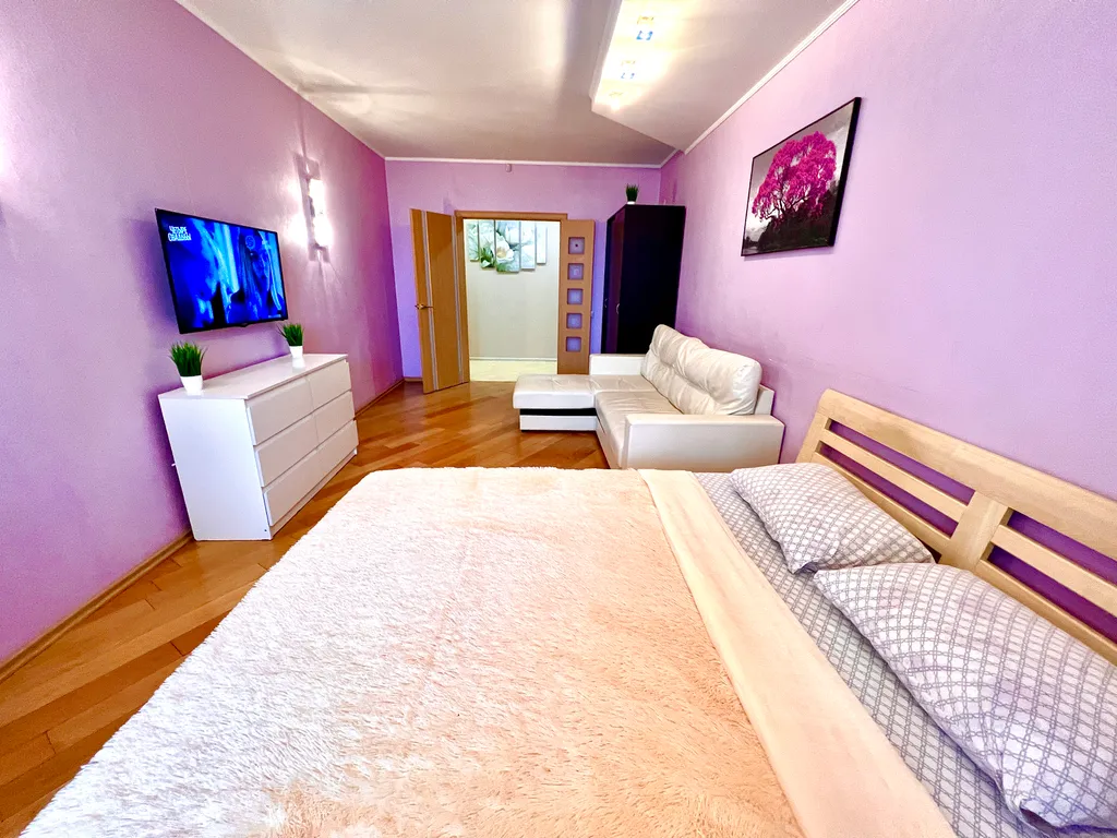 Уютная просторная двушка с видом на реку Волгу