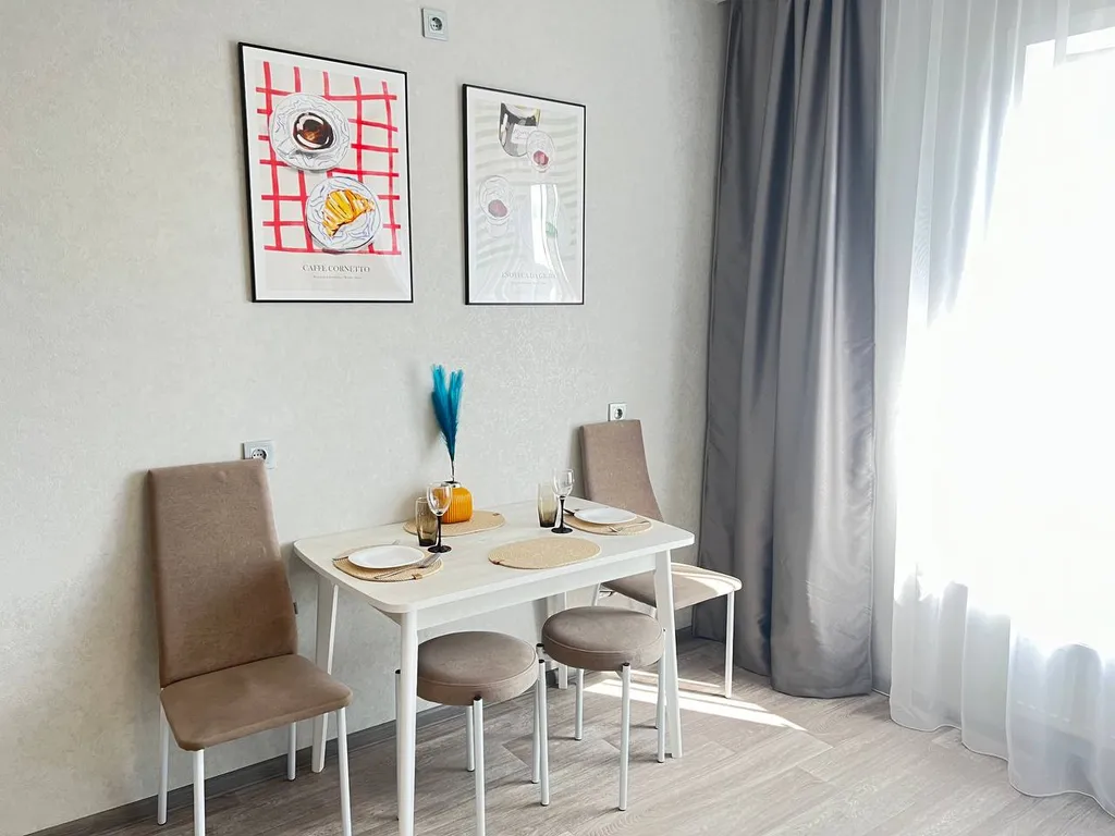 Уютная квартира в новом ЖК, в центре города