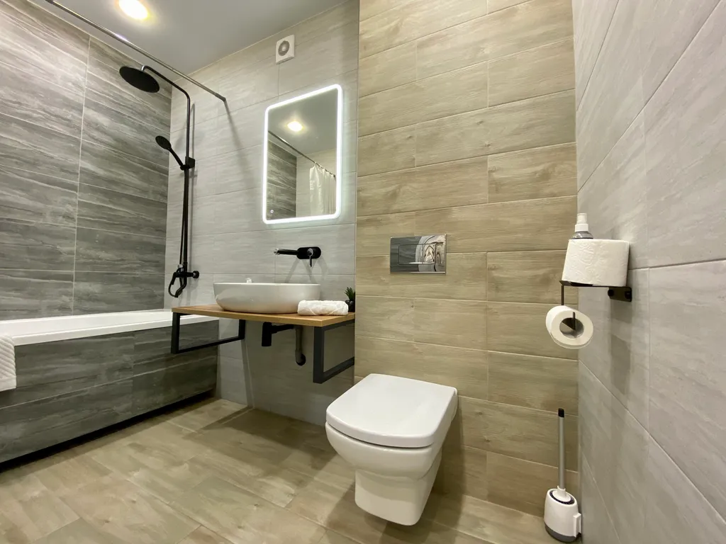 Квартира с кондиционером на берегу Обского моря в сосновом бору