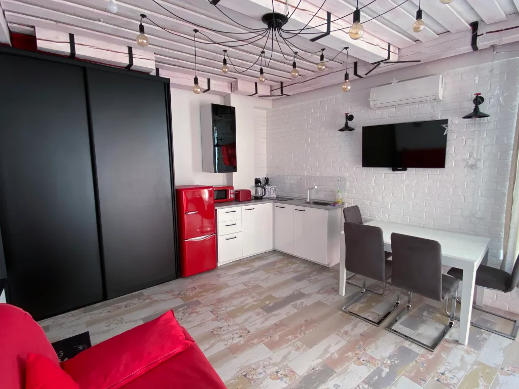 Студия лофт комфорт, все три курорта близко