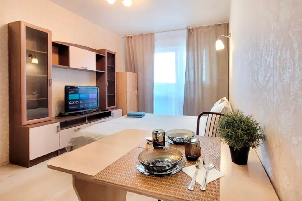 Квартира-студия с отличным видом — аренда посуточно в Барнаул