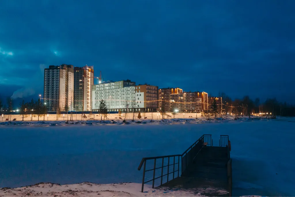 Уютная студия в Городе у Воды