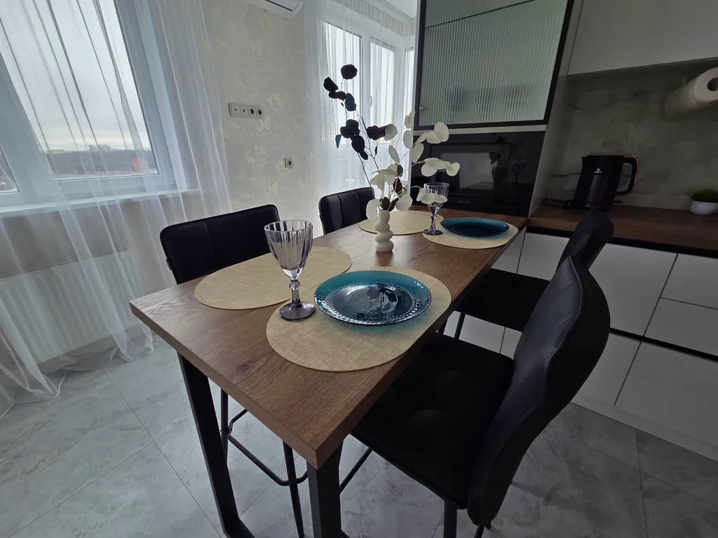 Стильная квартира с красивым видом