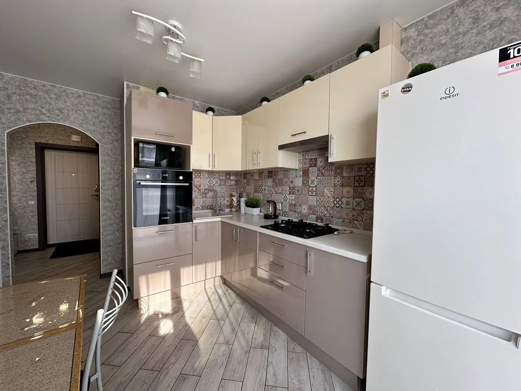 Уютная 1-комнатная квартира в Рязани у Солотчи Современный ремонт, Wi