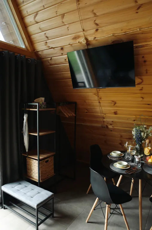 Гостевой дом A-frame с видом на горы